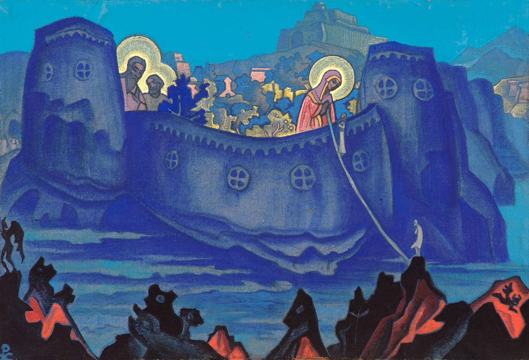 Николай Рерих – «Madonna Laboris» (1931) Николай Рерих – «Madonna Laboris» (1931)