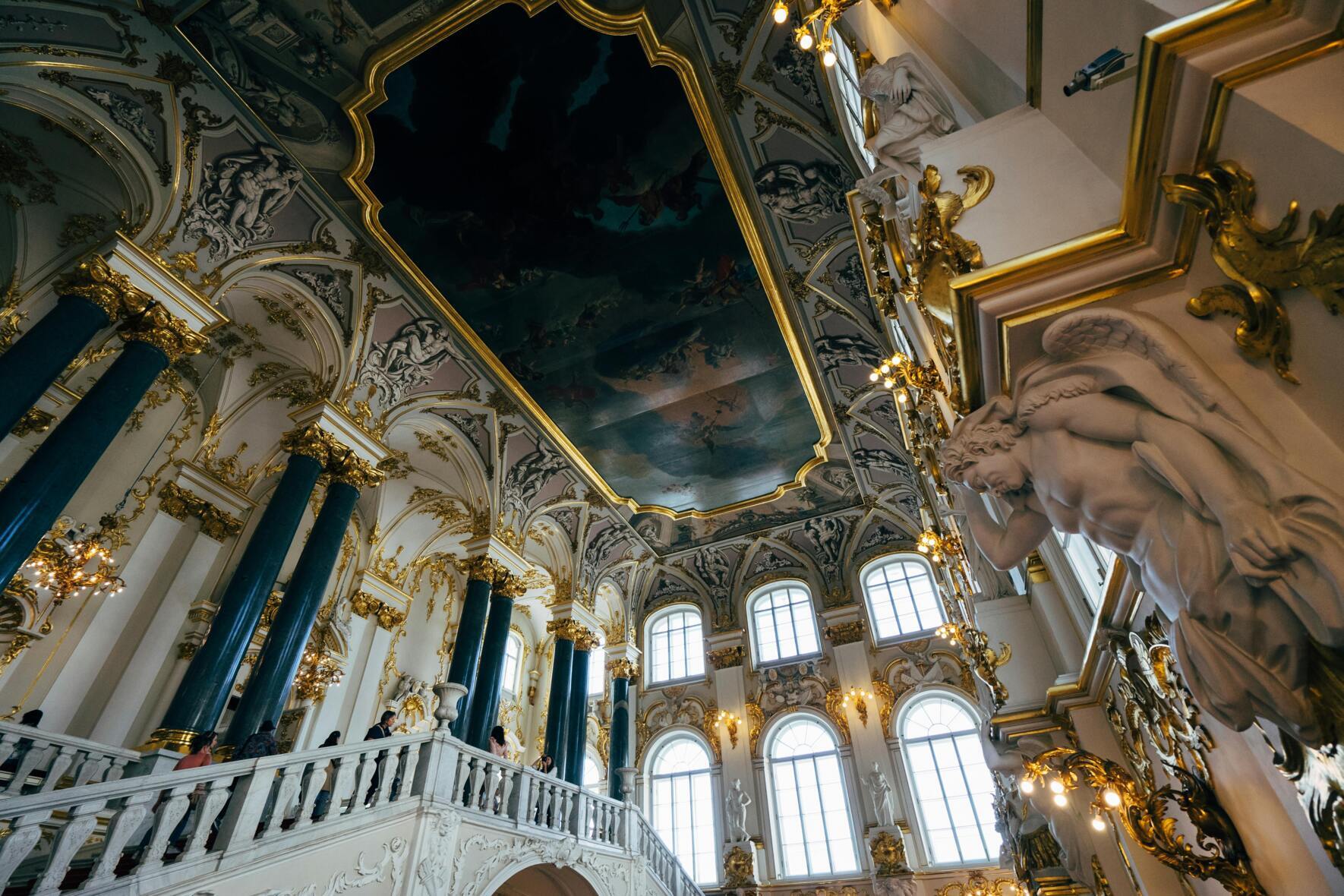 Интерьер Эрмитажа. Фото: Pexels.