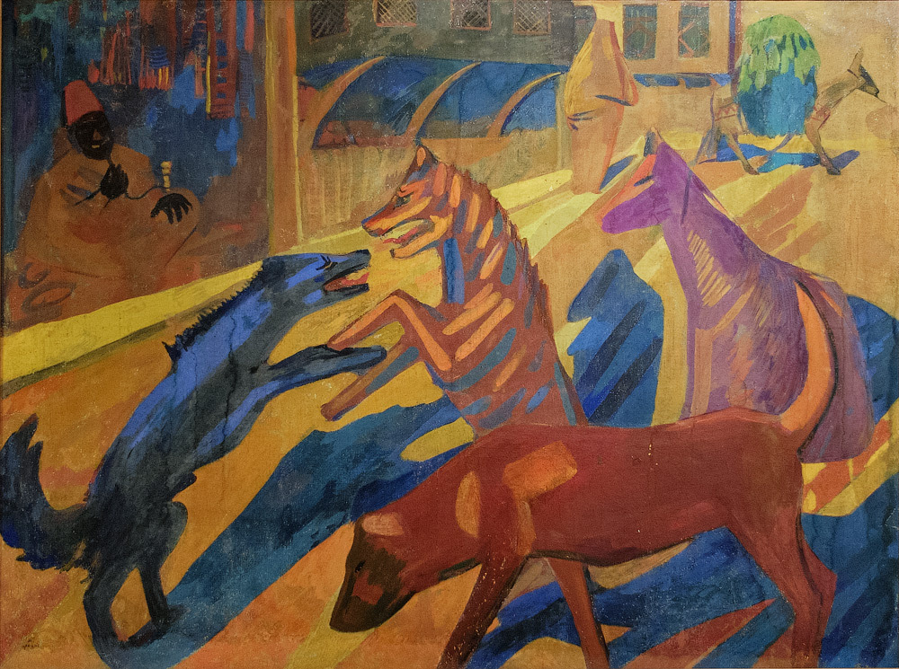М. Сарьян. Константинопольские собаки. 1910 г.