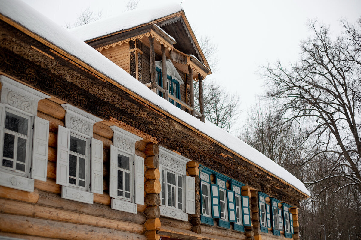 Дом Павловой с резными украшениями фасада. Фото: Света Шуга