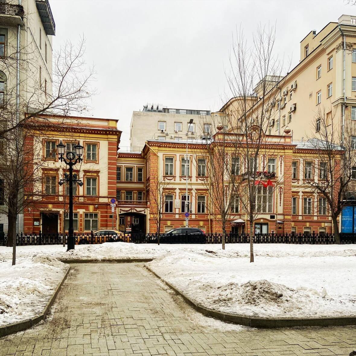 Дом-музей М. Н. Ермоловой в новогоднем убранстве. Все фото автора Дом-музей М. Н. Ермоловой в новогоднем убранстве. Все фото автора