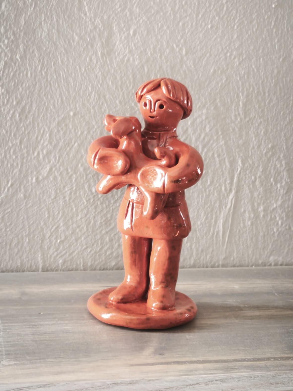 Экспонат выставки. Карачунская игрушка.