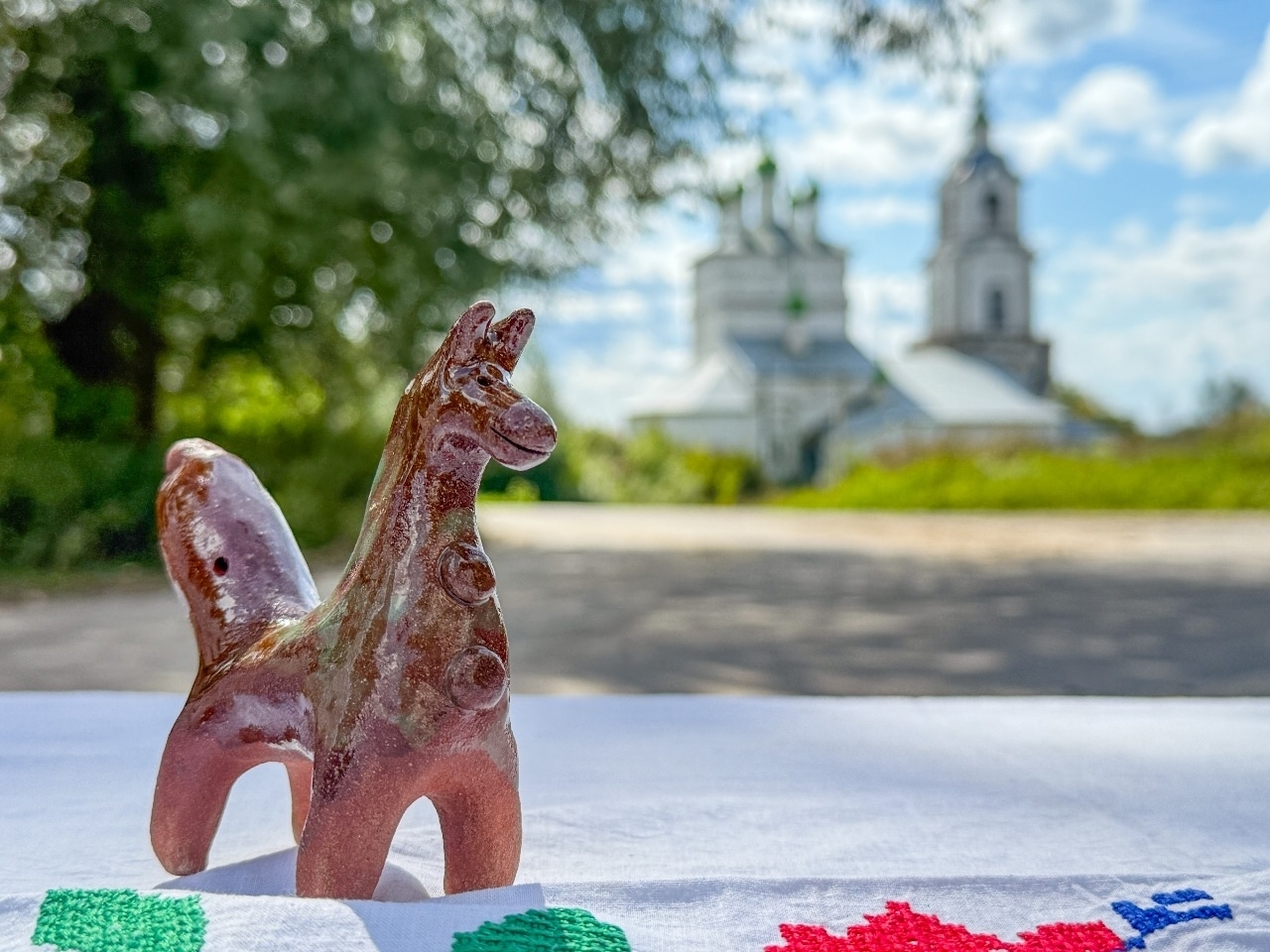 Авторская игрушка по мотивам вырковской