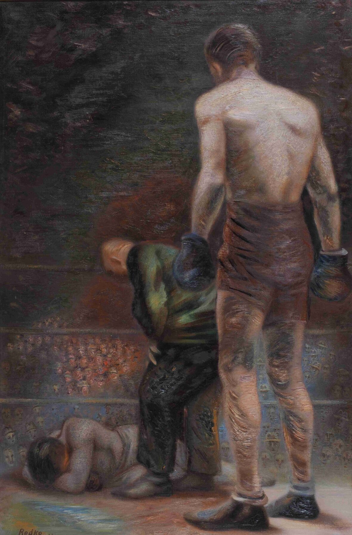 Климент Редько. «Бокс». 1929 © ГМИ Республики Каракалпакстан имени И.В. Савицкого Климент Редько. «Бокс». 1929 © ГМИ Республики Каракалпакстан имени И.В. Савицкого