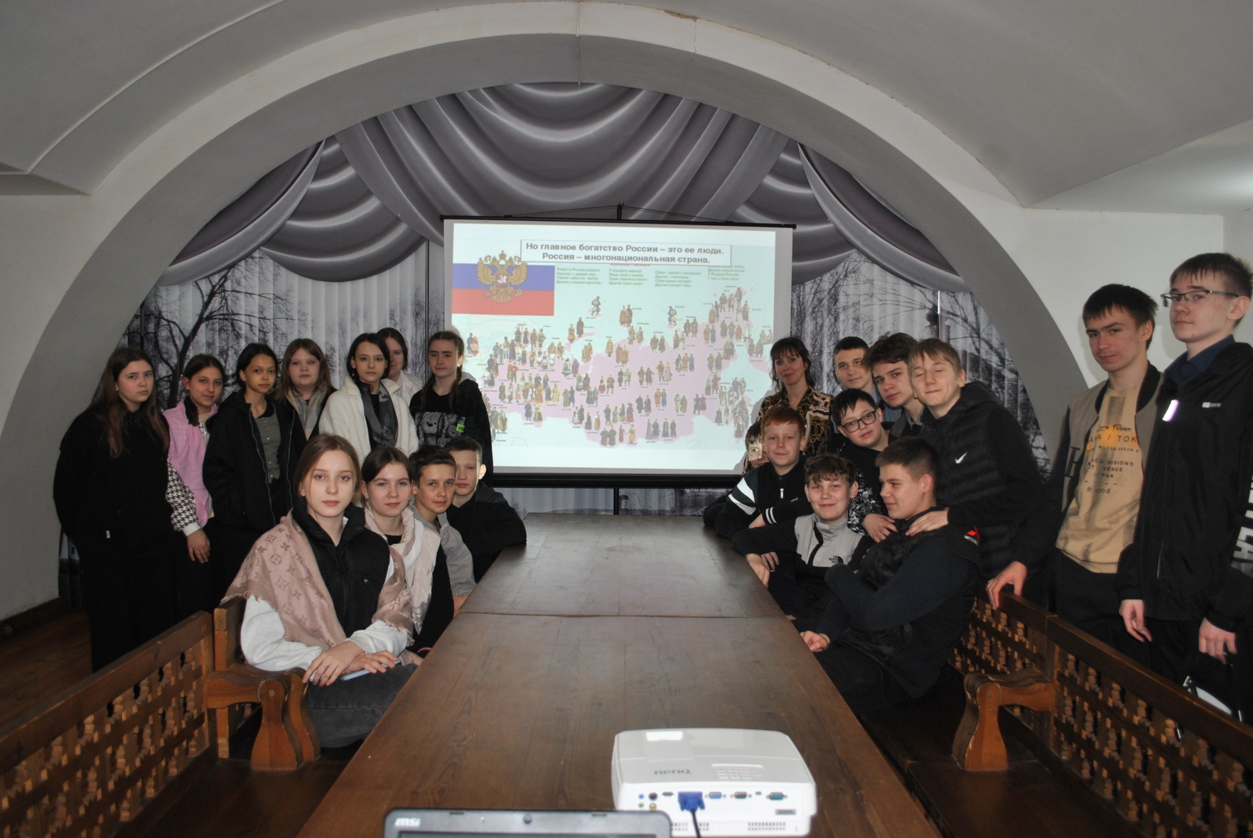 О роли великого русского языка рассказывают в музее А.Н.Радищева