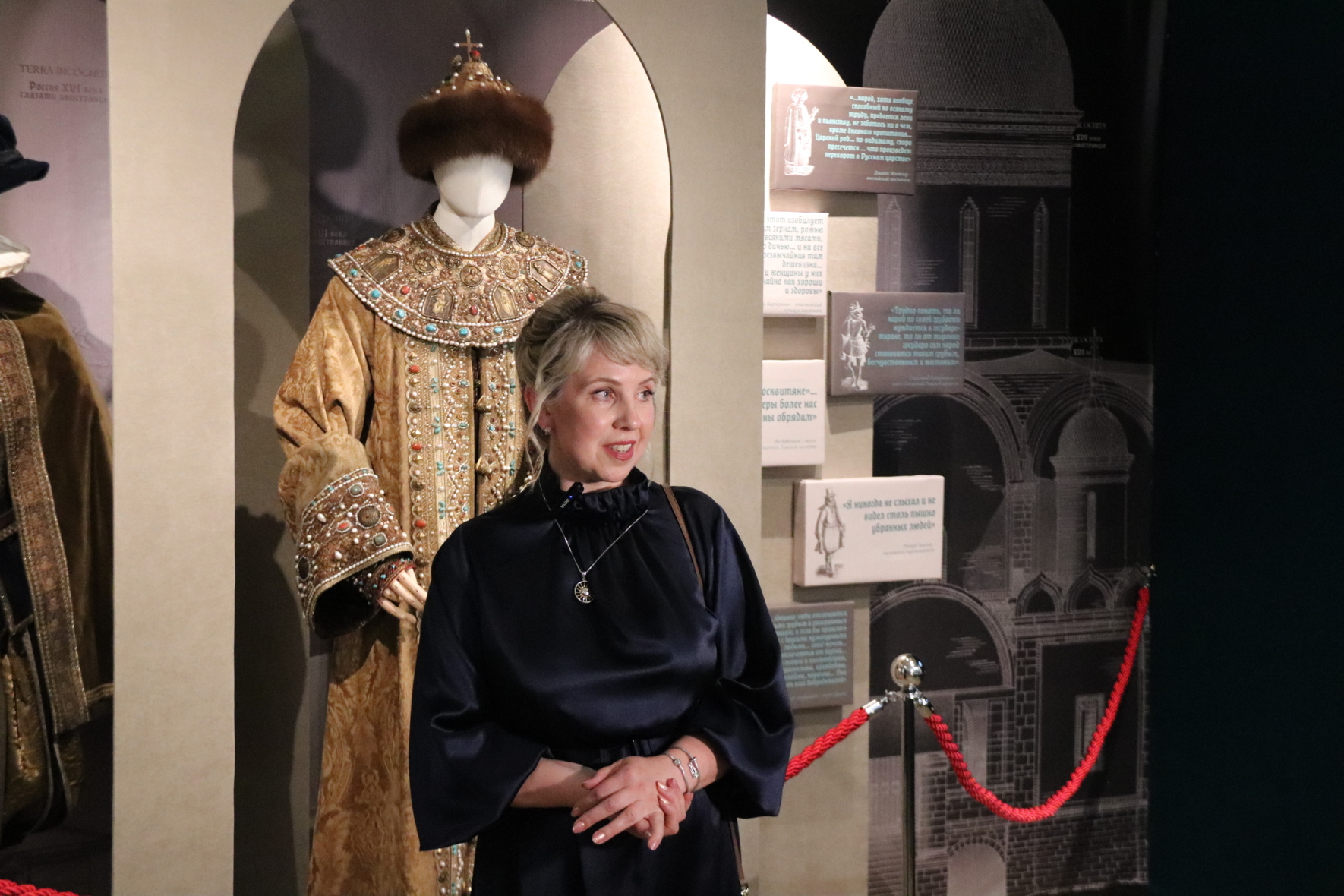 Марина Константиновна Рыбакова, врио директора музея-заповедника «Александровская слобода» Марина Константиновна Рыбакова, врио директора музея-заповедника «Александровская слобода»