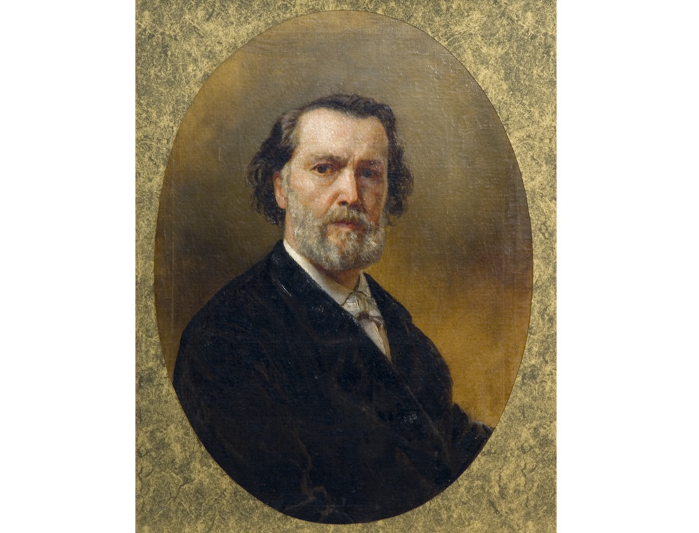Владимир Осипович Шервуд, автопортрет, 1876 Владимир Осипович Шервуд, автопортрет, 1876