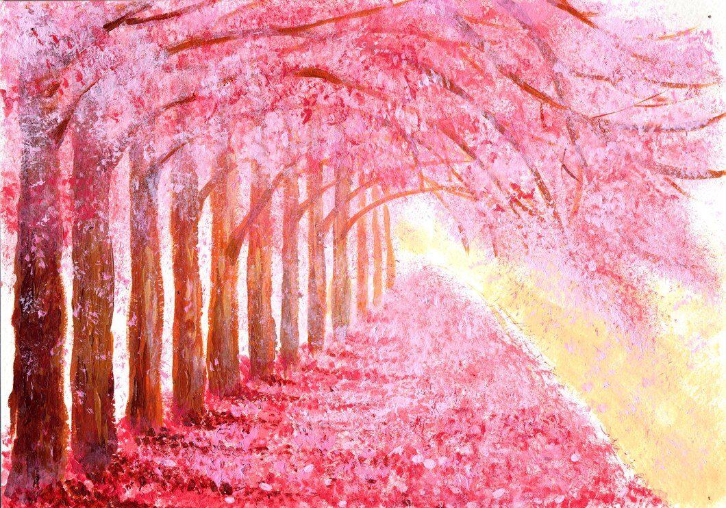 Художественная выставка Когда цветет сакура