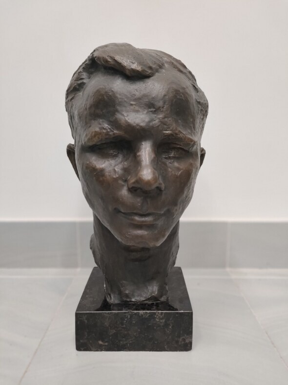 Лев Кербель. Скульптурный портрет Юрия Гагарина, 1962