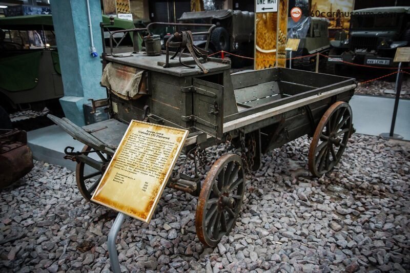 Horse-drawn two-axle wagon, model 1905