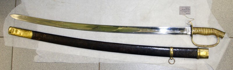 Шашка «Георгиевское оружие» с надписью «За храбрость», 1913