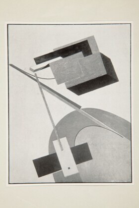 一个排版印象。 Proun 233（ВIII）。 约1923年