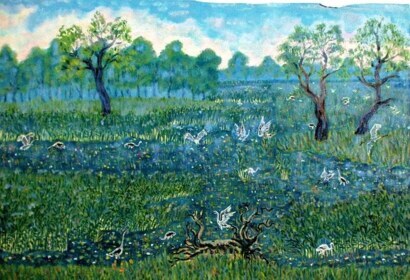 绘画"沼泽"